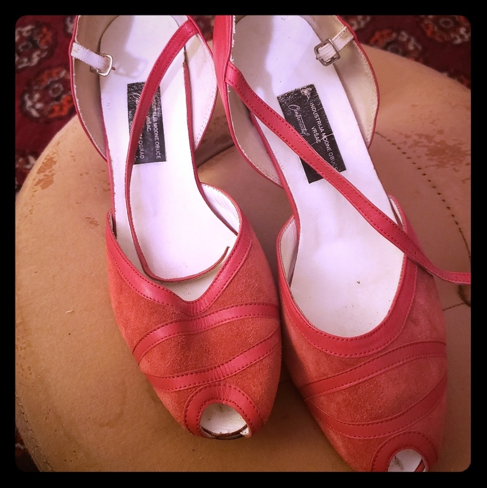 Red shoes